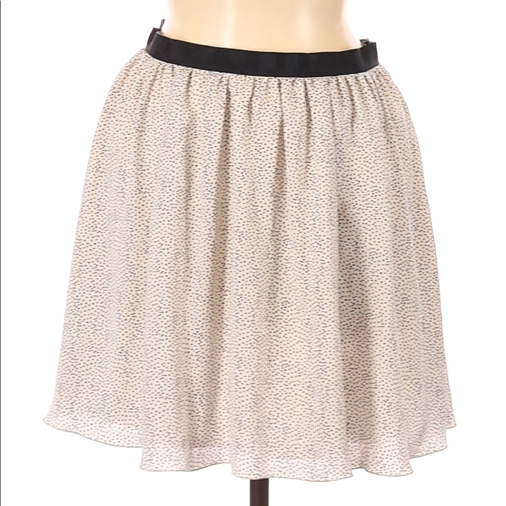 Patrizia Pepe Casual Skirt, Size 42 (IT), Ivory